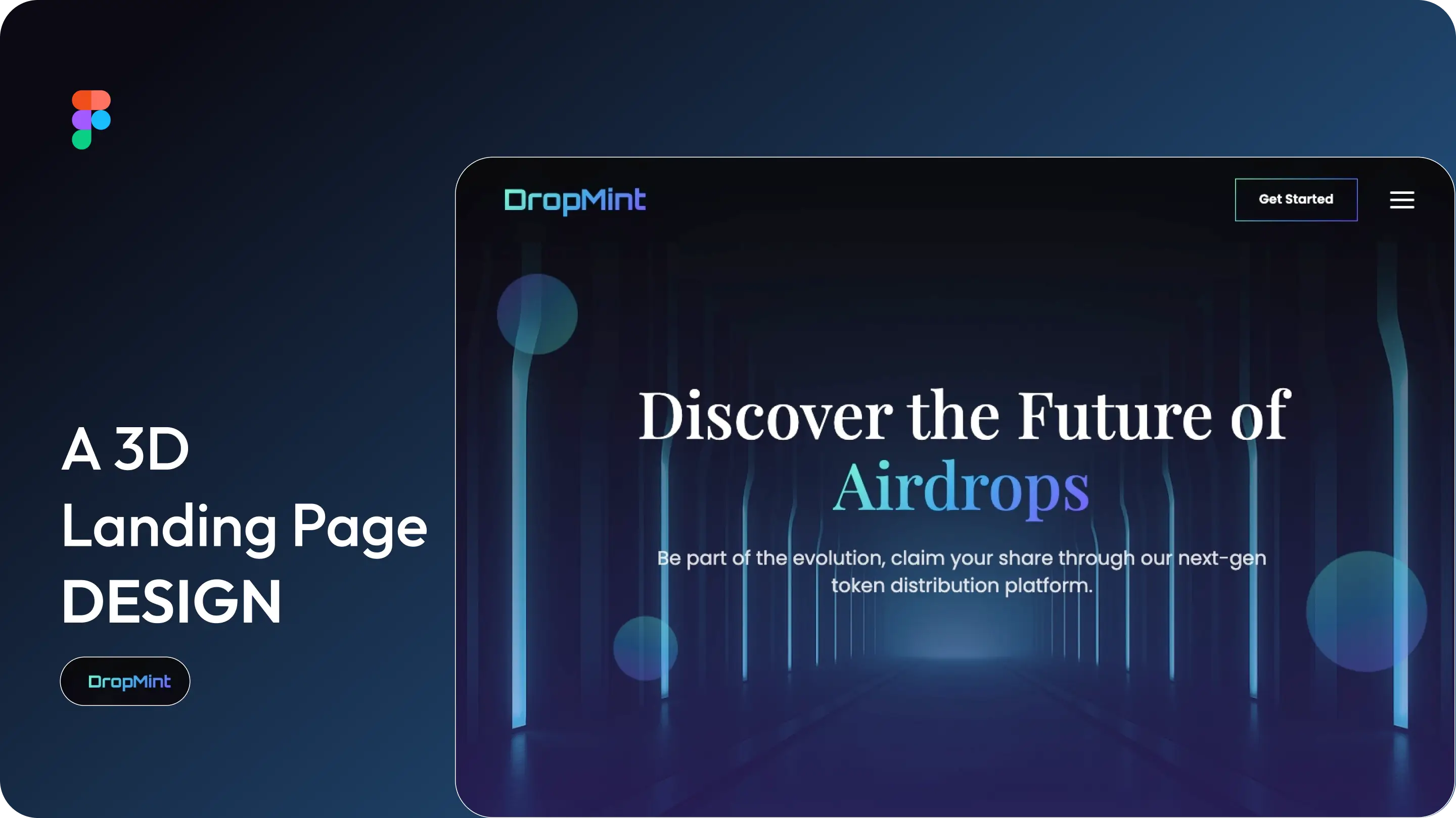 DropMint Crypto Airdrop Website
